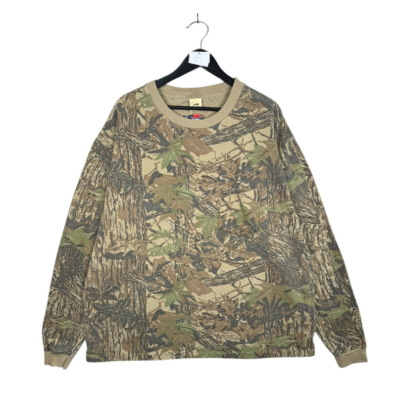 Vintage Duxbak Camo Realtree Long Sleeve T-Shirt