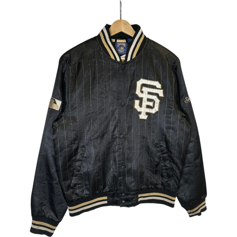 Vintage Majestic San Francisco Giants Satin Bomber Jacket