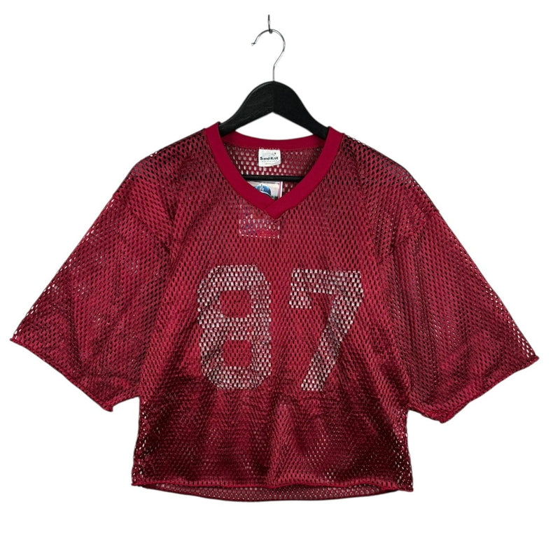 Vintage Y2K San Knit Cropped Jersey