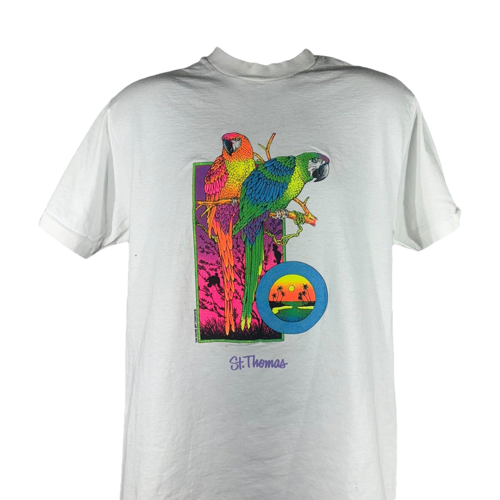 Vintage Parakeet St. Thomas Souvenir Tee