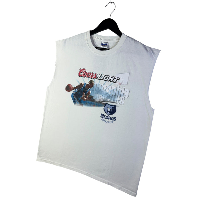 Vintage Memphis Grizzlies Coors Light Tank Top