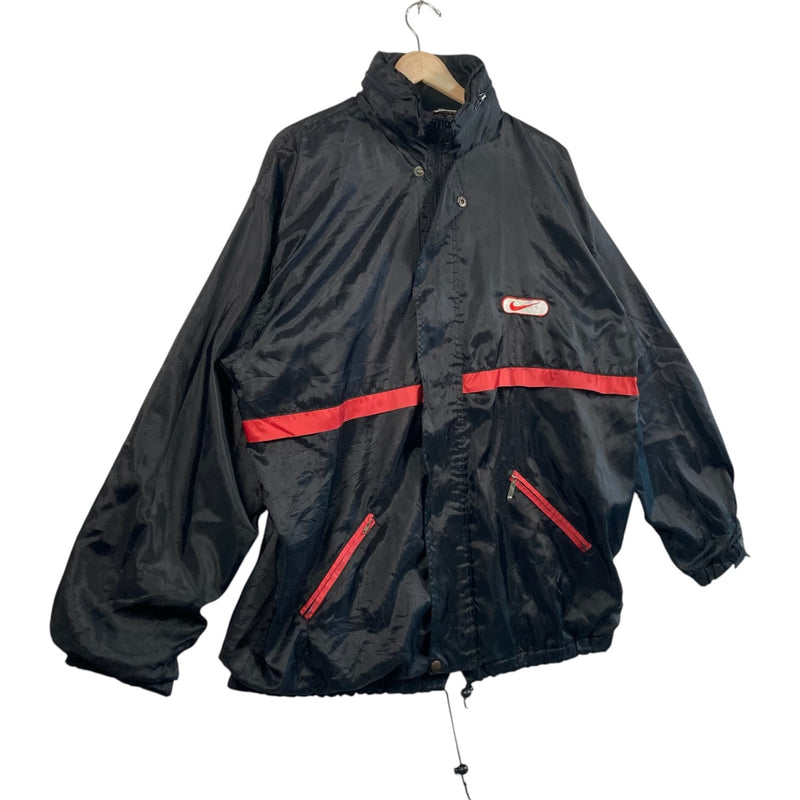 Vintage Nike Swoosh Logo Spellout Windbreaker