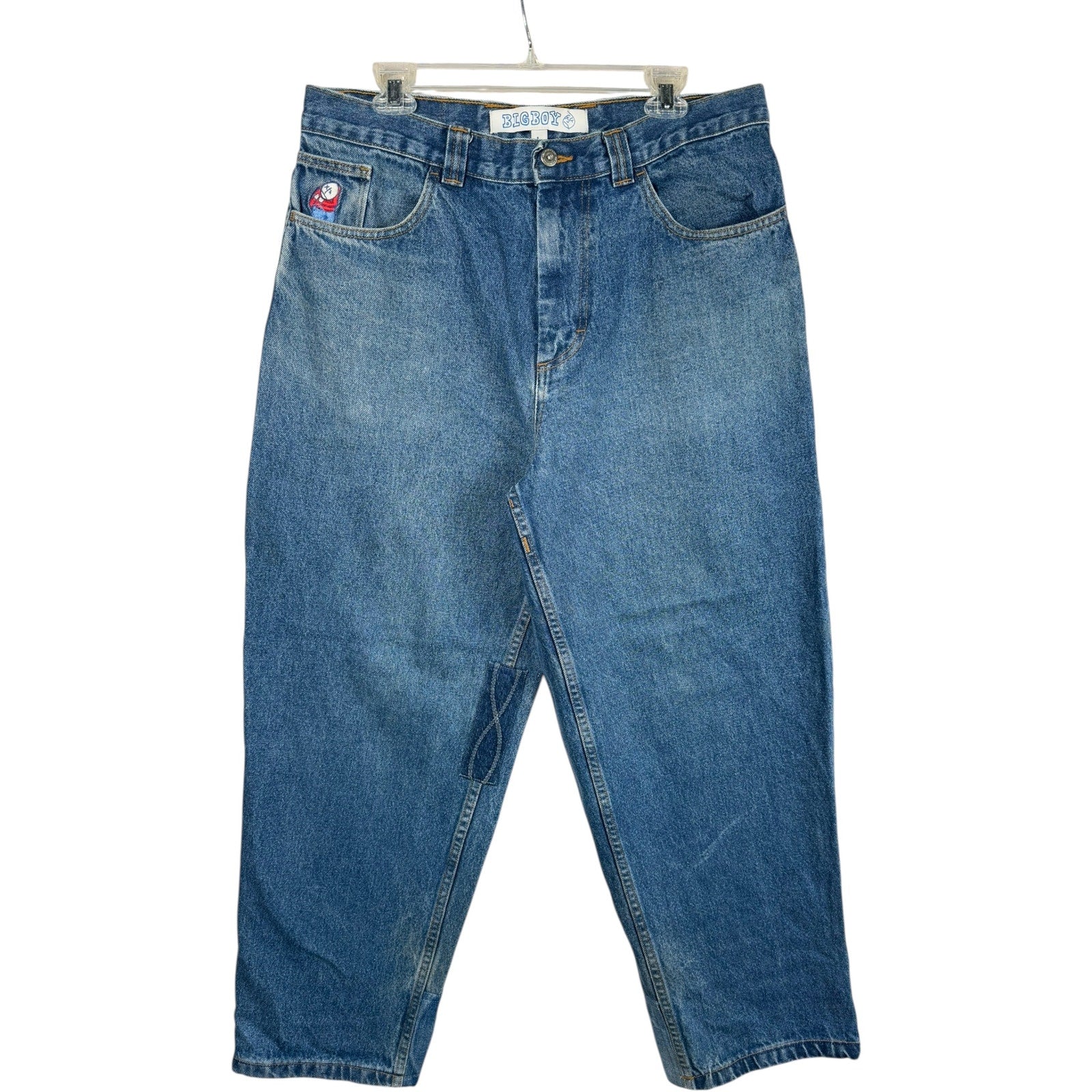 Vintage Big Boy Baggy Loose Fit Denim Jeans 36