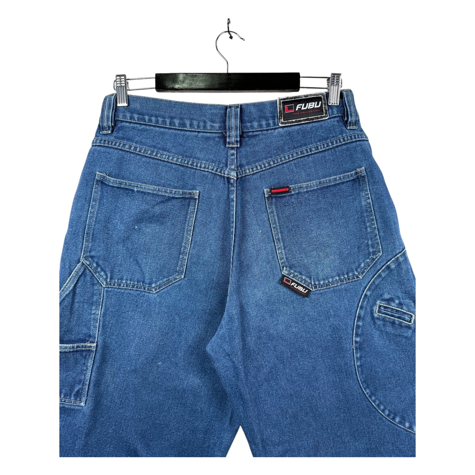 Vintage Fubu Carpenter Denim Jean Shorts 34