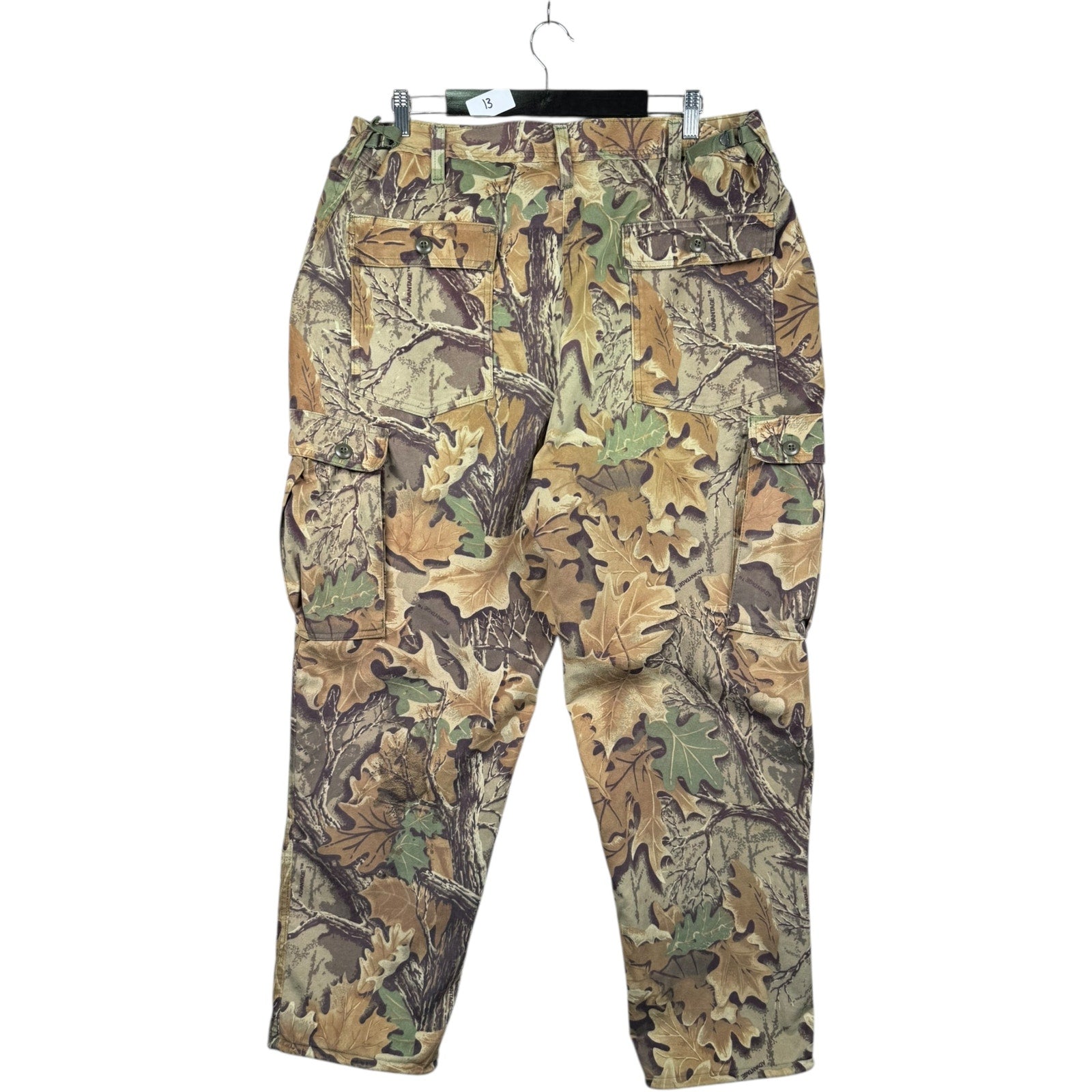 Vintage Realtree Oak Leaf Camo Cargo Pants 38/40