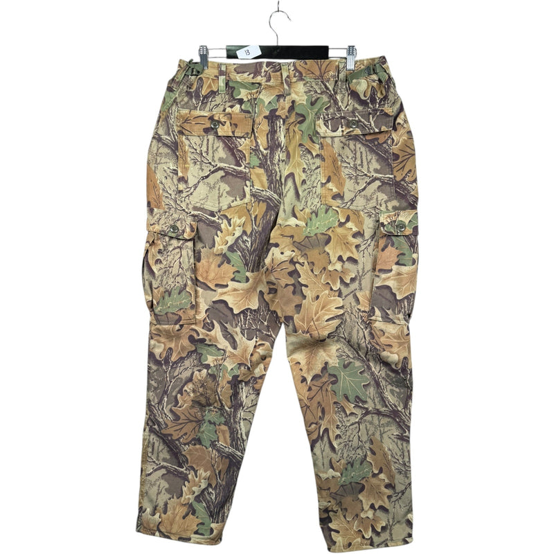 Vintage Realtree Oak Leaf Camo Cargo Pants 38/40