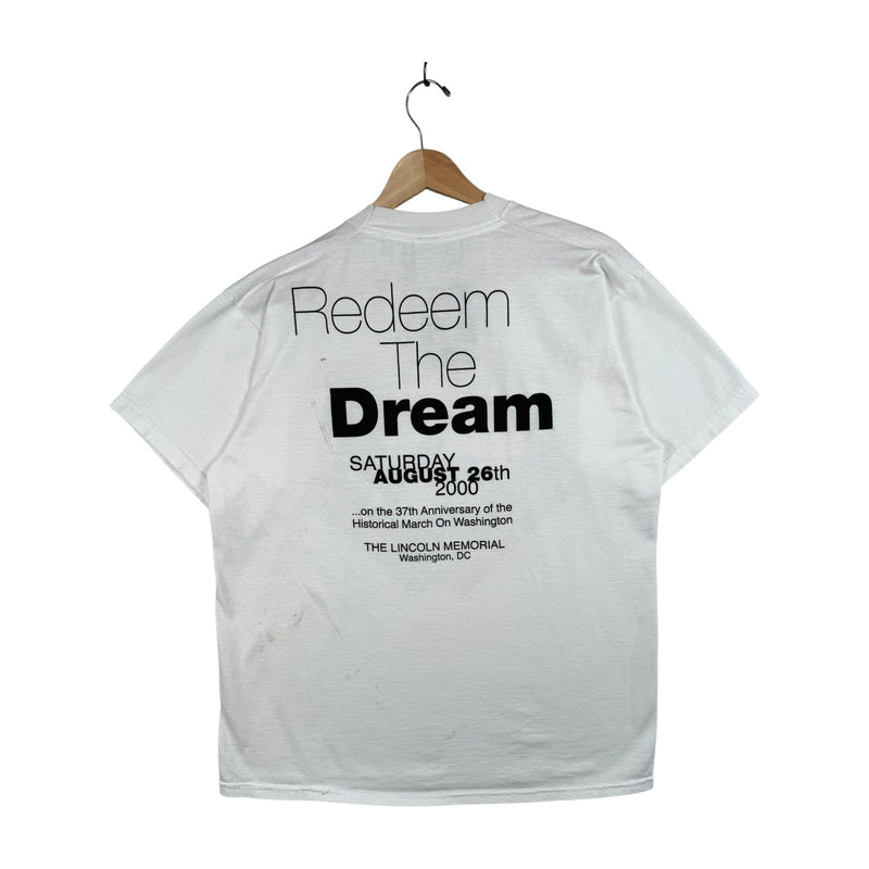 Vintage Lincoln Memorial Redeem The Dream T-Shirt 2000