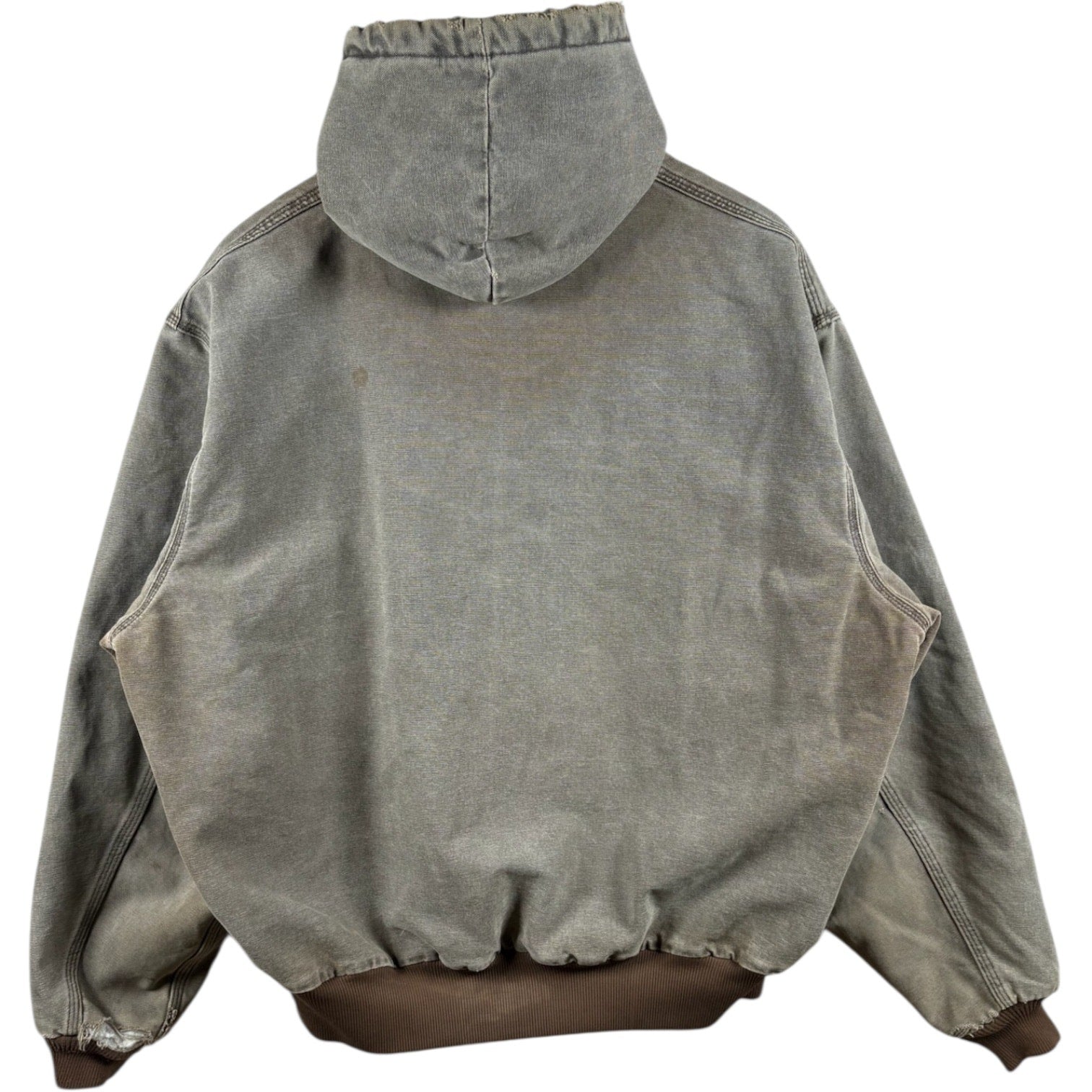 Vintage Carhartt Insulated Quilt Active Jac Hoodie Full Zip Jacket