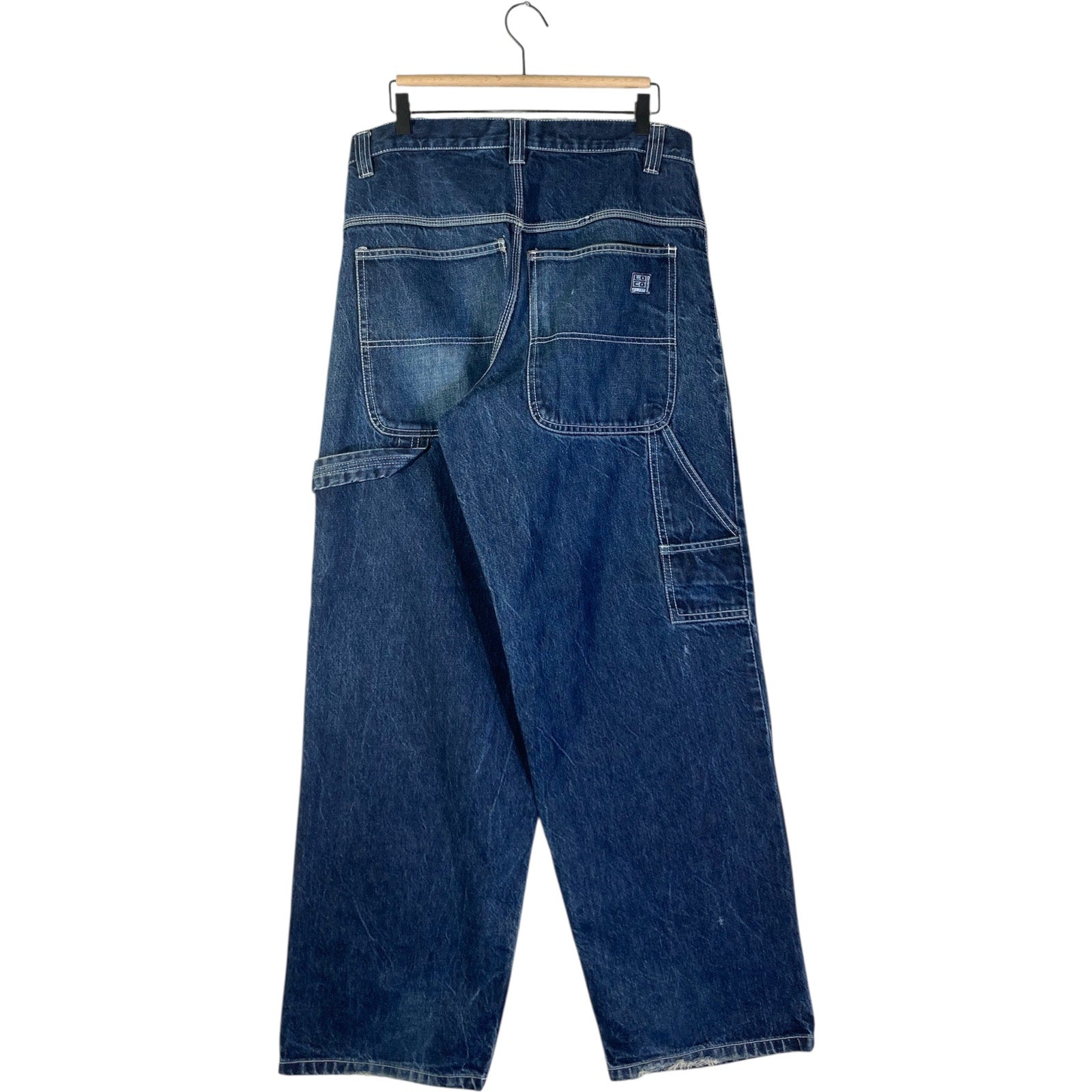 Vintage Loco Workwear Utility Carpenter Denim Pants 36