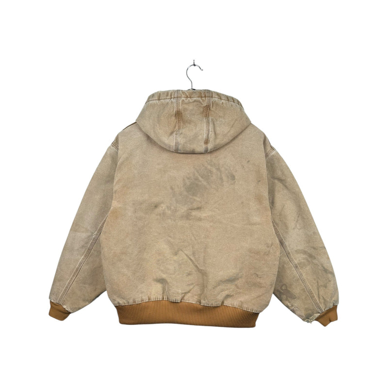 Vintage Carhartt Canvas Hooded Work Jacket