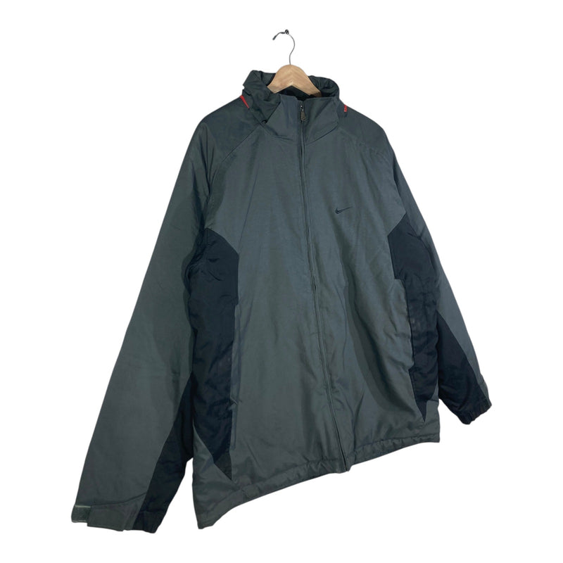 Vintage Nike Swoosh Chest Logo Full Zip Windbreaker