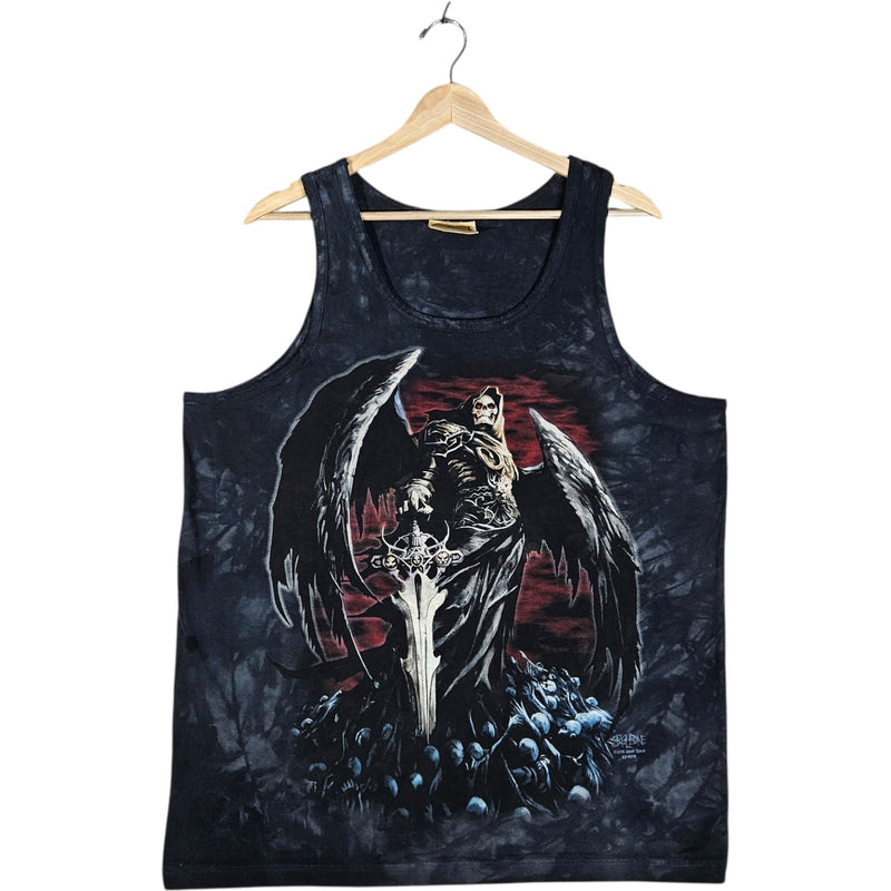 Vintage Winged Grim Reaper Tank Top