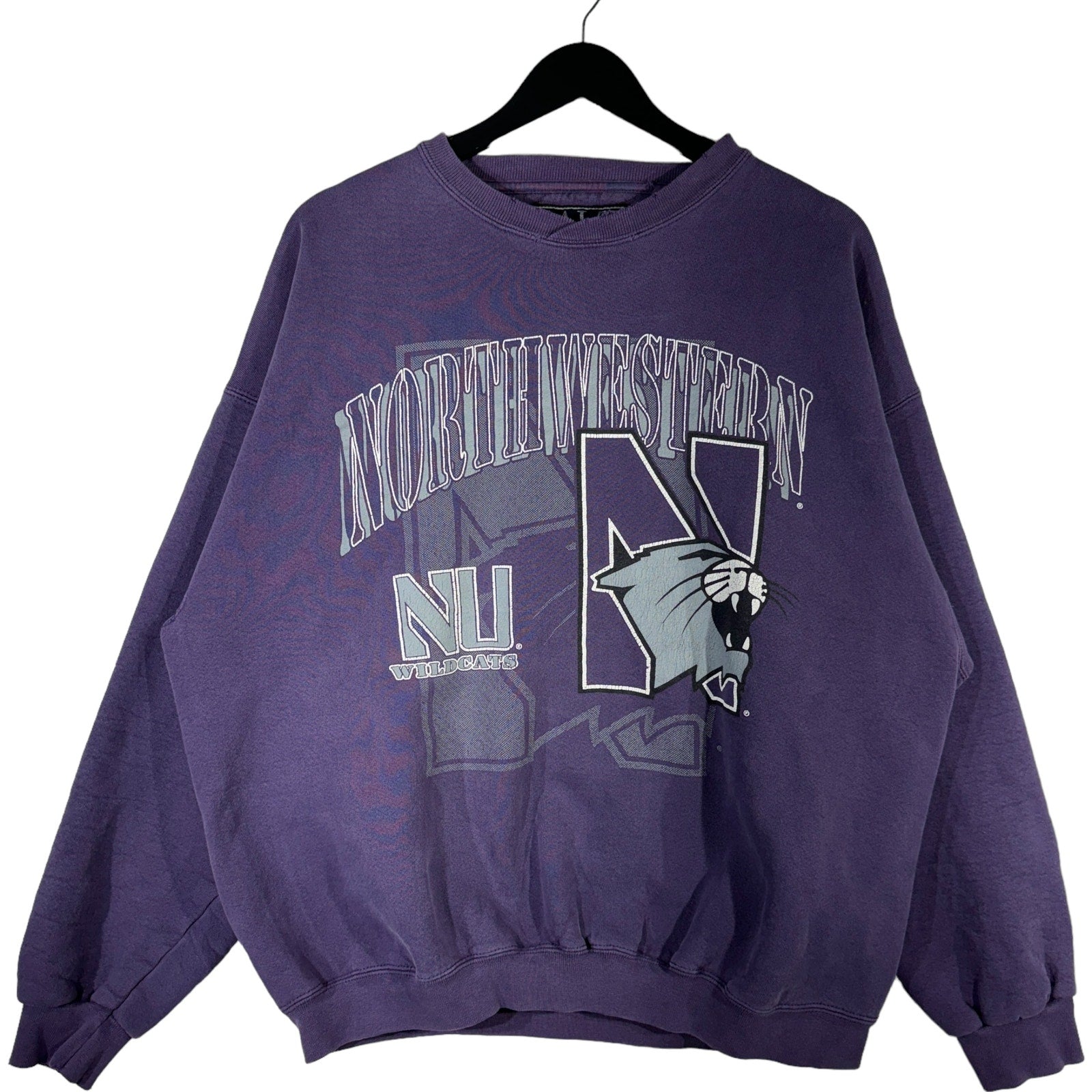 Vintage Northwestern University Wildcats Crewneck