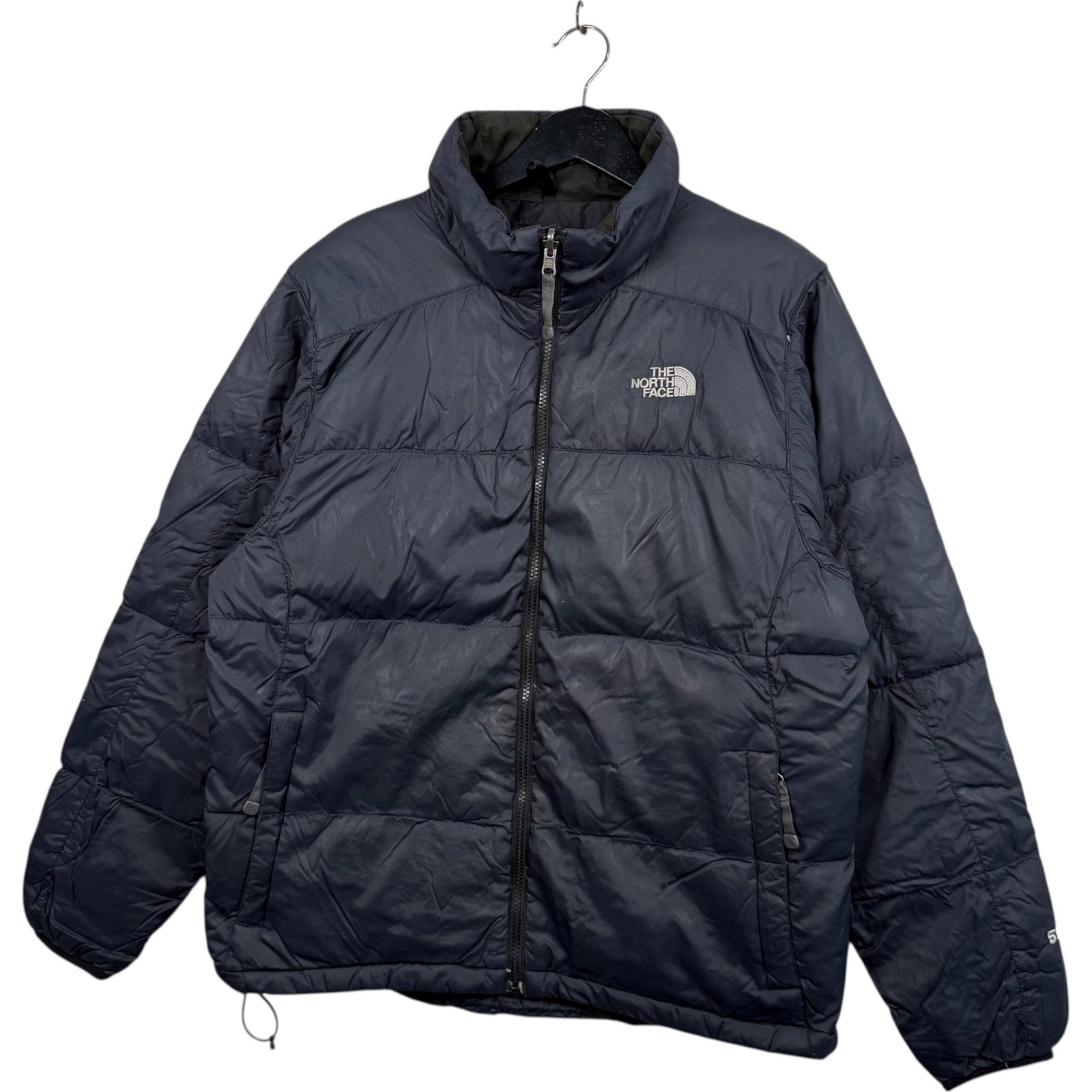 Vintage The North Face Mini Logo Full Zip Puffer Jacket
