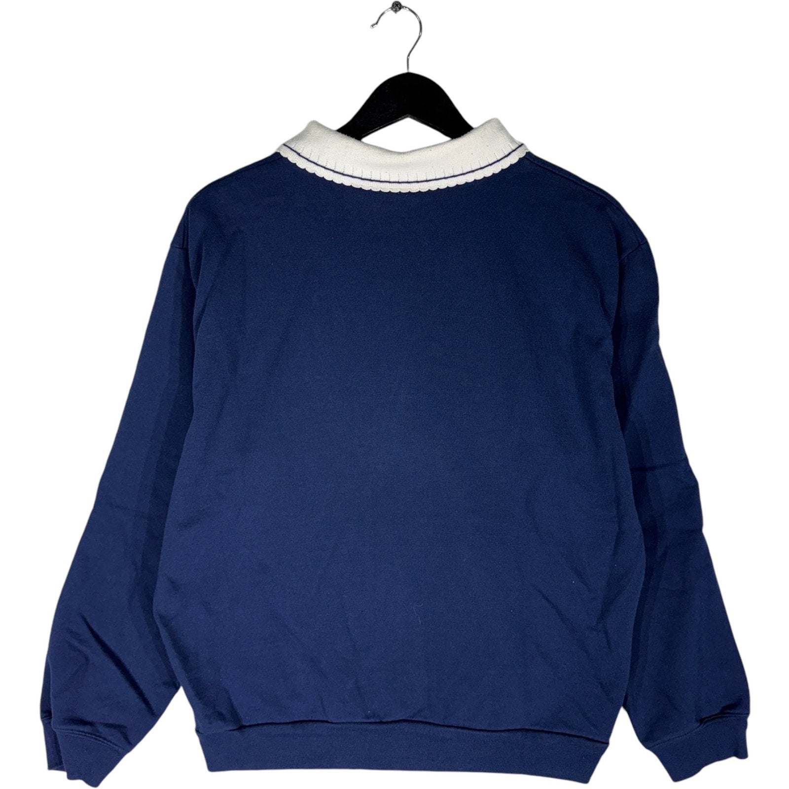Vintage Santa's Sleigh Collared Christmas Crewneck