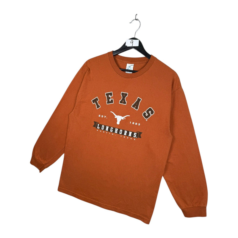 Vintage Texas Longhorns NCAA Long Sleeve T-Shirt