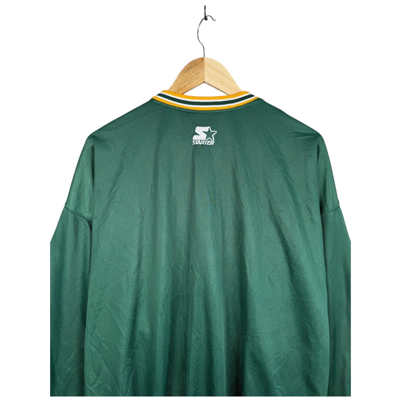 Vintage Starter Green Bay Packers NFL Pullover Windbreaker