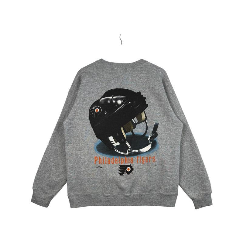 Vintage Philadelphia Flyers Helmet Crewneck