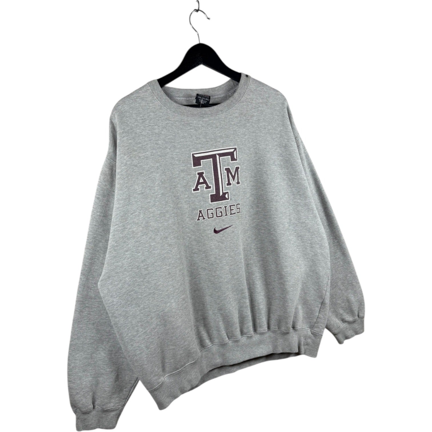 Vintage Nike Texas A&M Aggies Center Swoosh University Crewneck