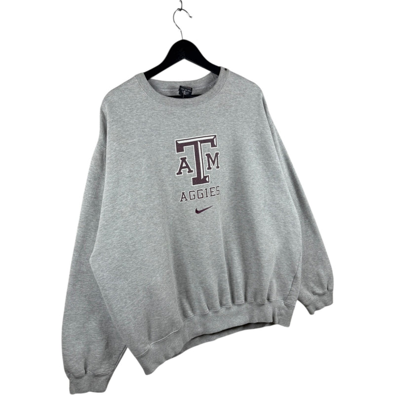 Vintage Nike Texas A&M Aggies Center Swoosh University Crewneck