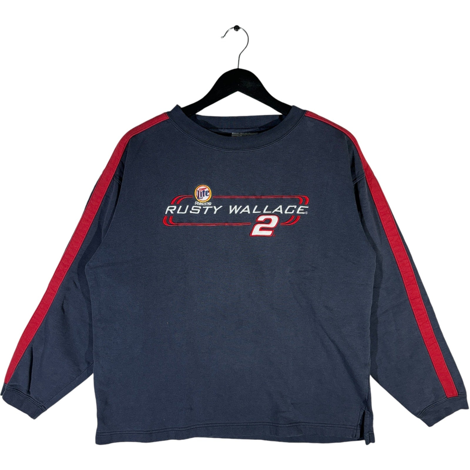 Vintage NASCAR Rusty Wallace #2 Crewneck