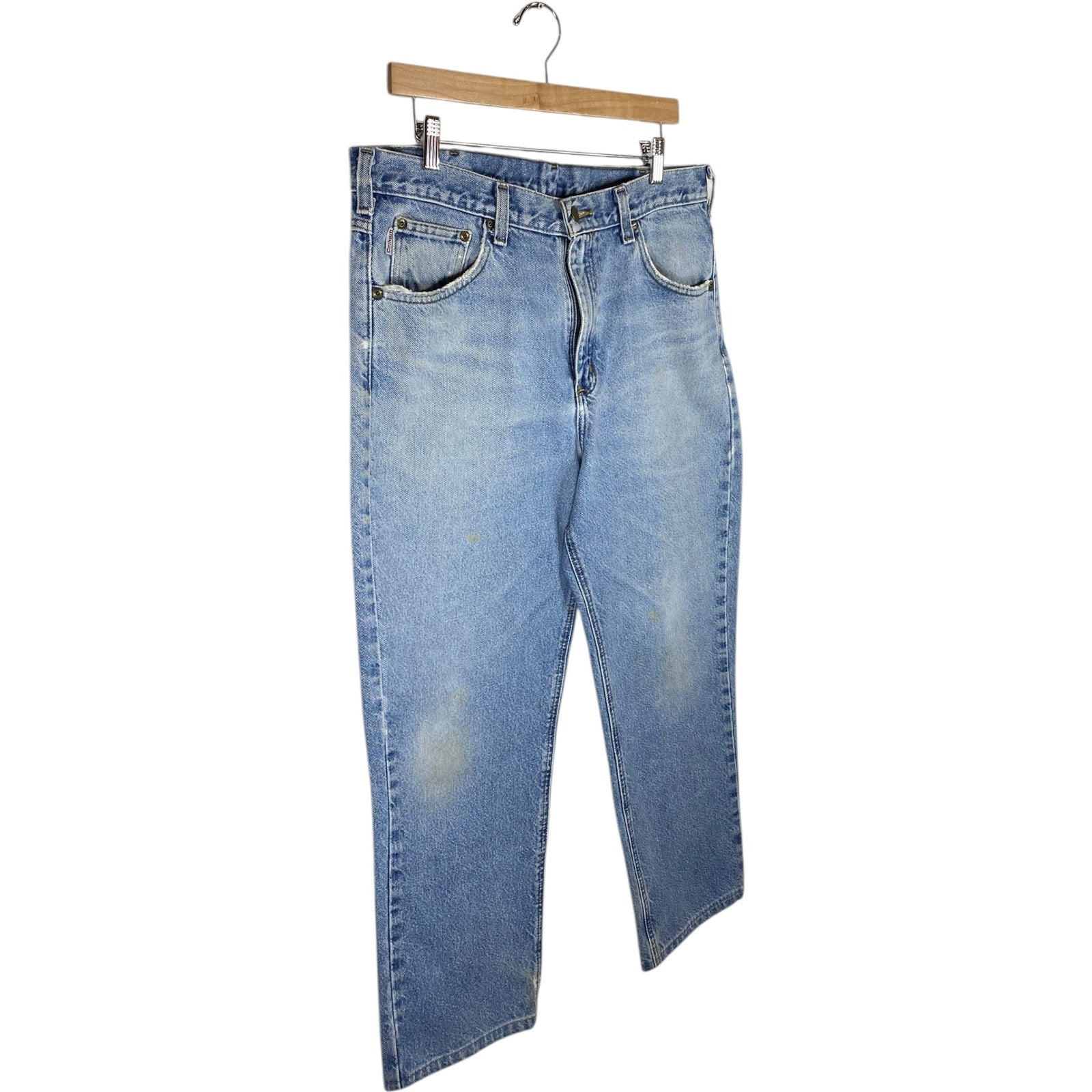 Vintage Carhartt Straight Leg Denim Jeans 36x30