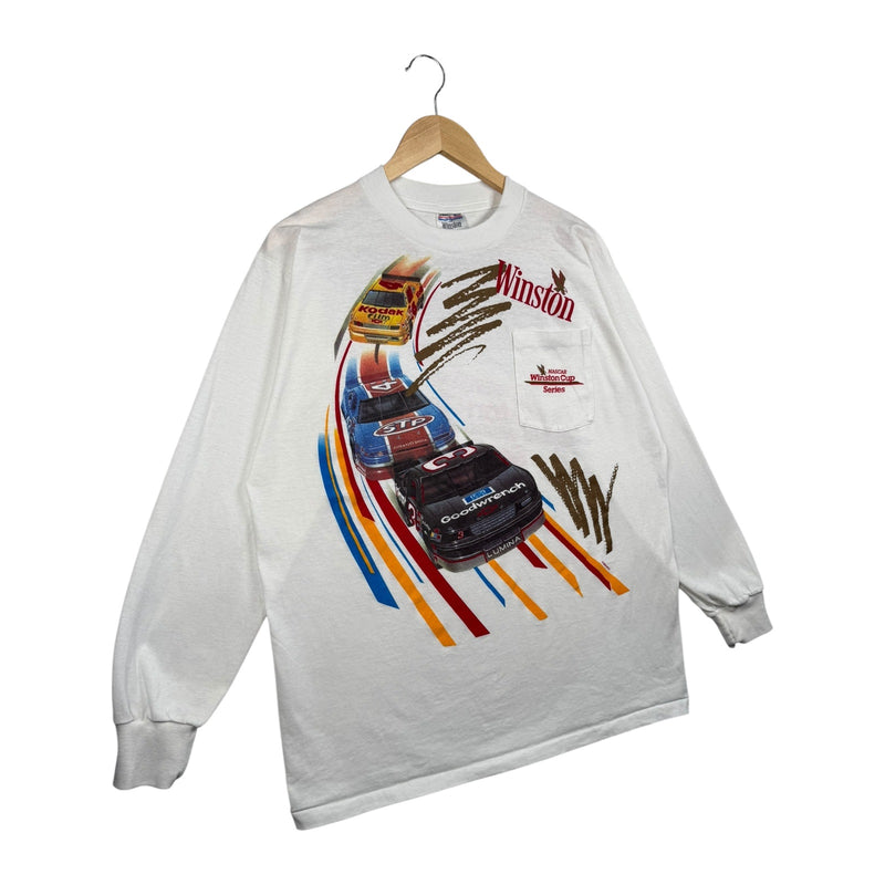 Vintage NASCAR Winston Cup Series Long Sleeve Racing T-Shirt