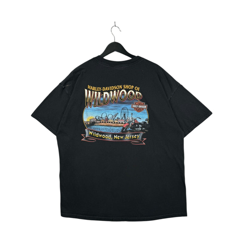 Vintage Harley Davidson Wildwood New Jersey T-Shirt