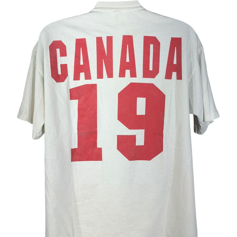 Vintage Canada Hockey Paul Anderson # 19 Anniversary Tee 90s