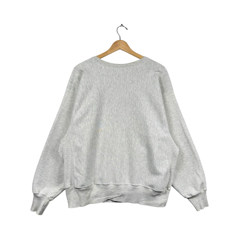 Vintage Champion NCAA Molloy College Heather Sweatshirt