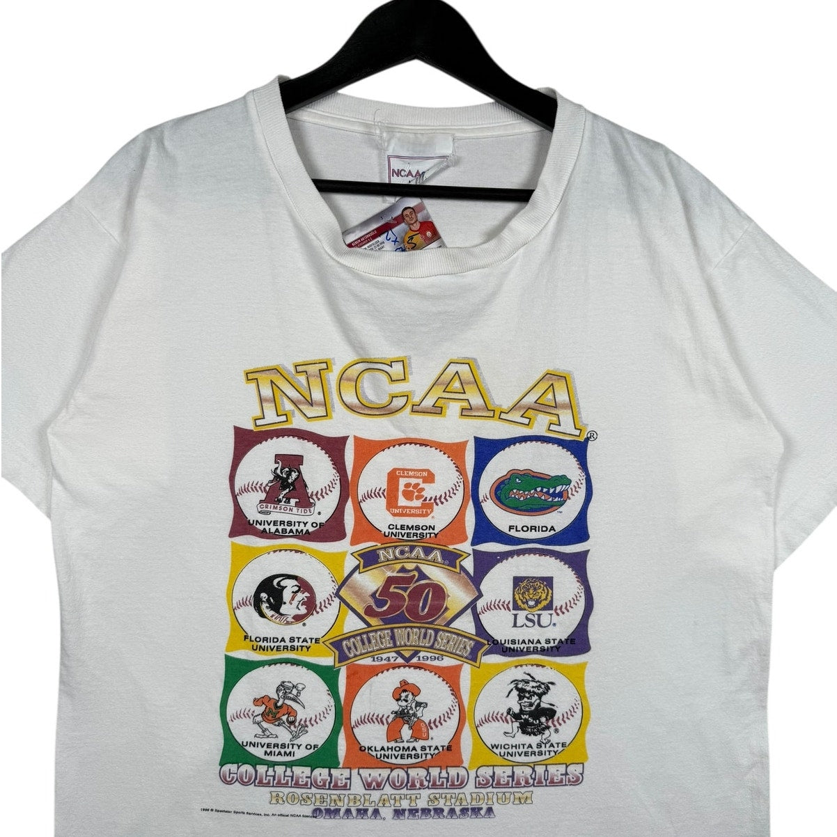 Vintage NCAA 50th College World Series T-Shirt