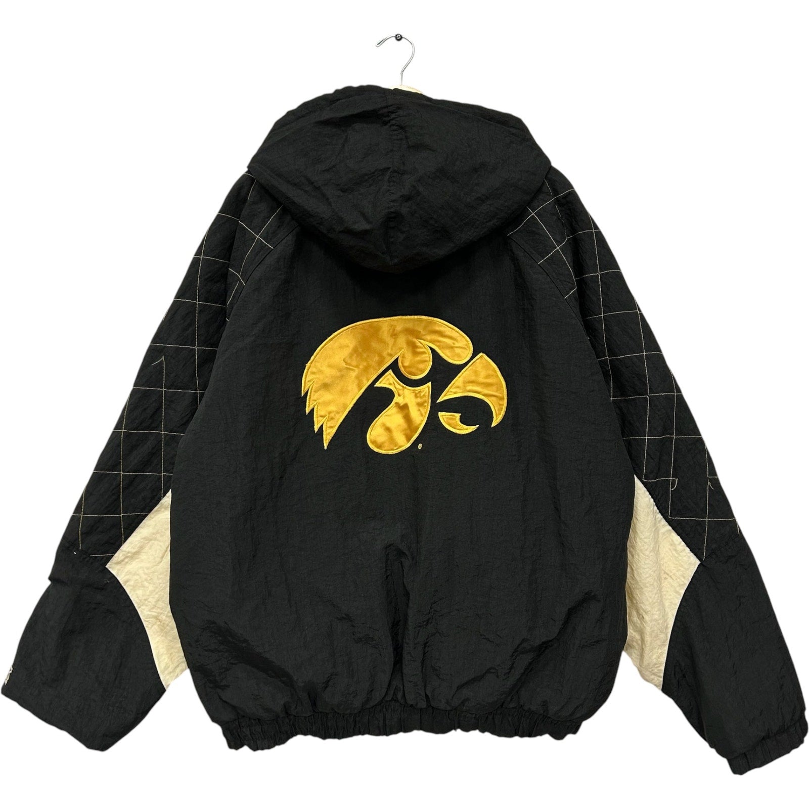 Vintage Starter University of Iowa Hawkeyes Logo Puffer Jacket