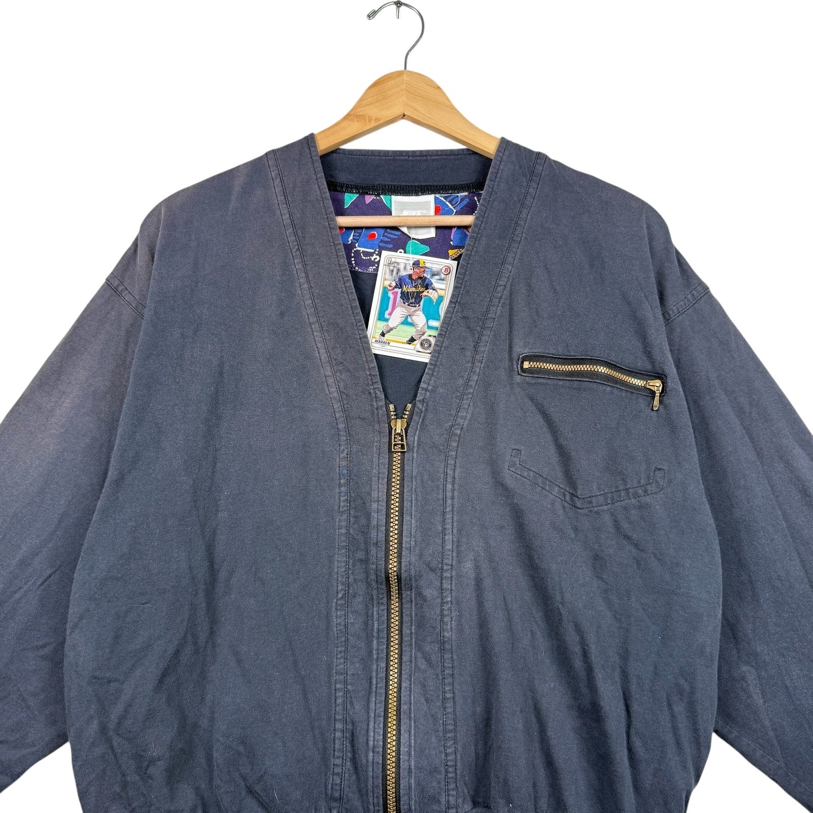 Vintage Nike Pocket Zipper Light Jacket