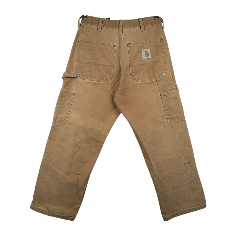 Vintage Carhartt Khaki Carpenter Pants 31x25.5