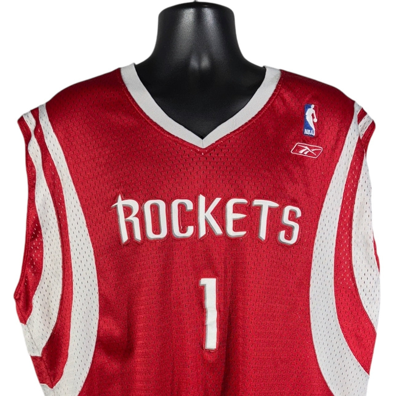 Vintage Reebok Houston Rockets Tracey McGrady #1 NBA Jersey