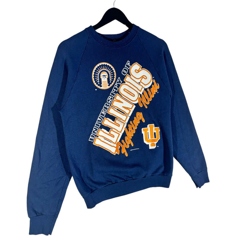 Vintage University Of Illinois Illini Crewneck 90's