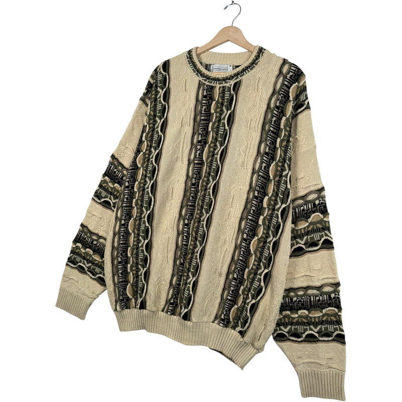 Vintage Alexander Loyd 3D Cable Knit Sweater