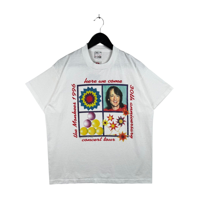 Vintage The Monkees Concert Tour T-Shirt 1996