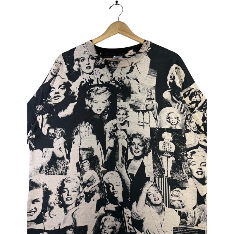 Vintage Marilyn Monroe All Over Print T-Shirt