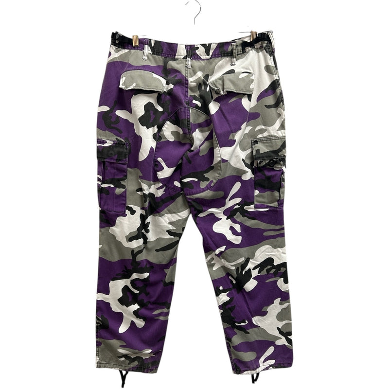 Vintage Military Surplus Camouflage Cargo Pants 35x30