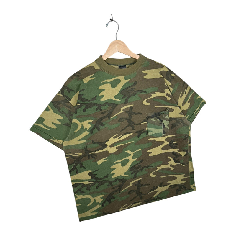 Vintage Camo Army Military T-Shirt