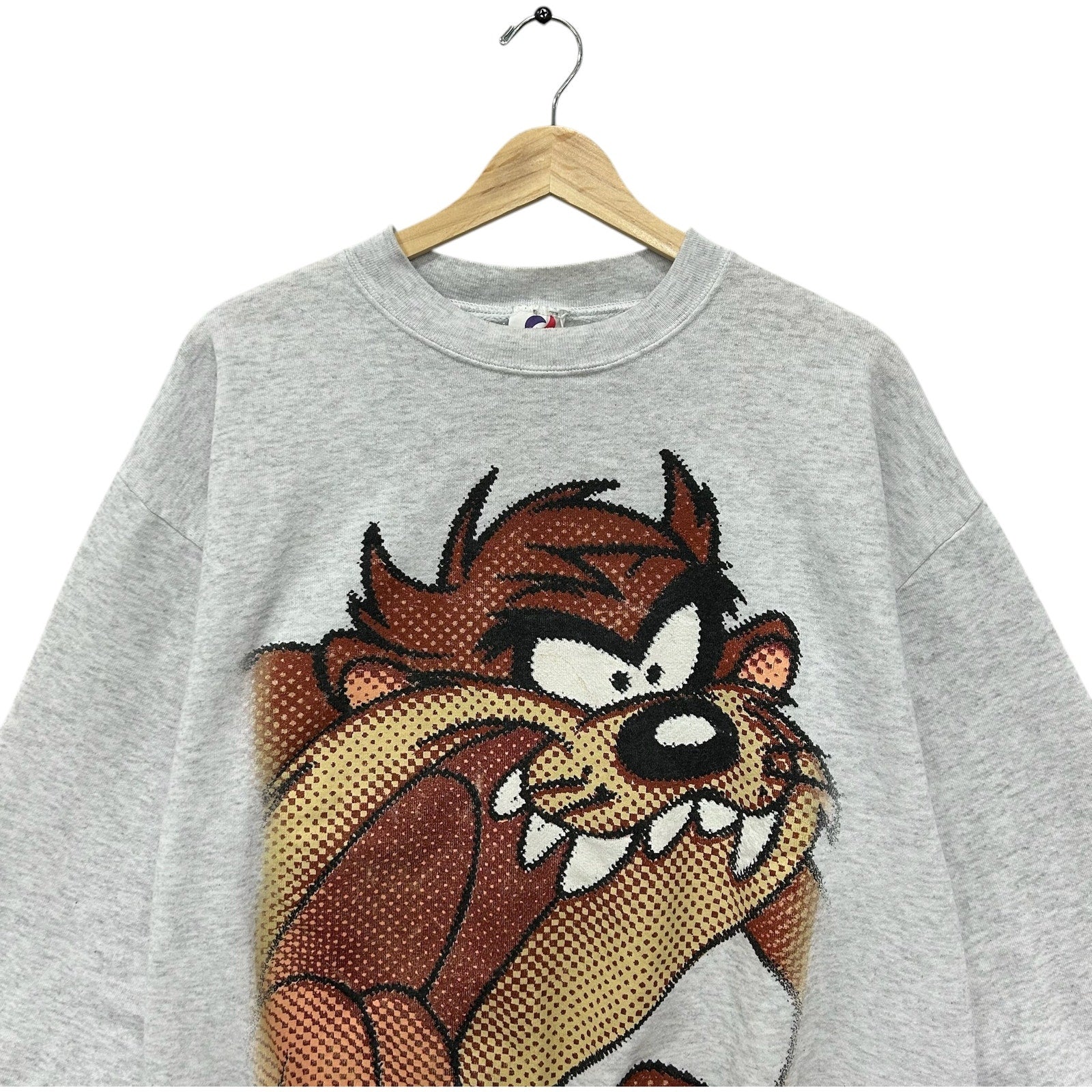 Vintage Looney Tunes Taz Big Face Crewneck