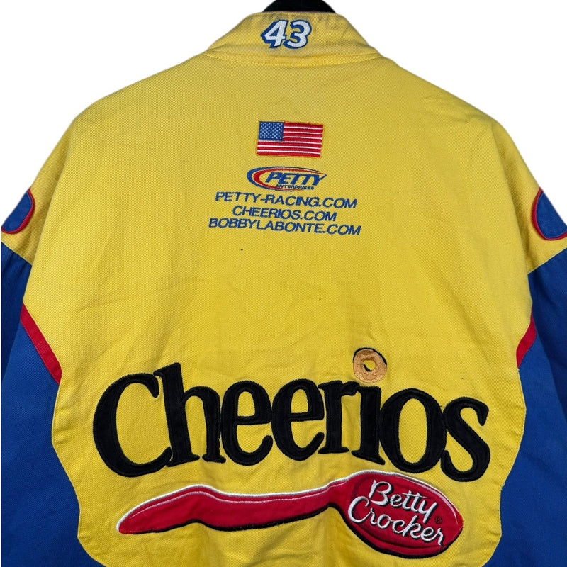 Vintage Bobby Labonte Cheerios #43 NASCAR Racing Jacket