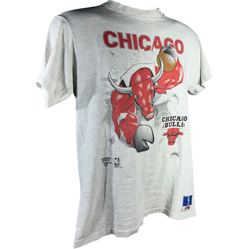 Vintage Chicago Bulls Nutmeg Mascot Breakthrough Youth Tee 90s