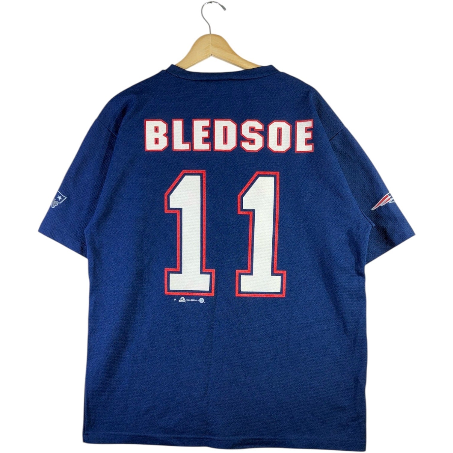 Vintage New England Patriots Bledsoe #11 NFL T-Shirt