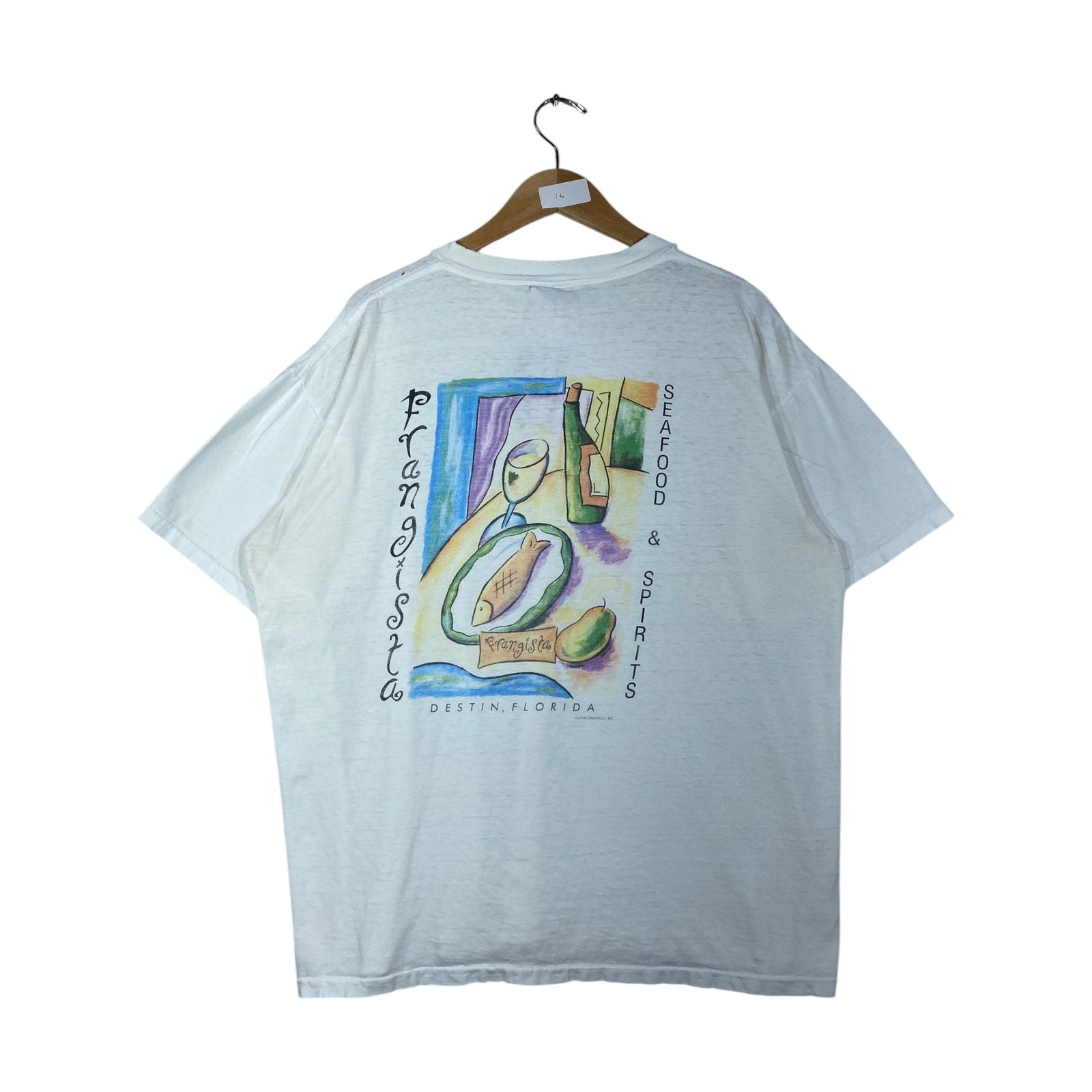 Vintage Grangista Seafood & Spirits Florida T-Shirt