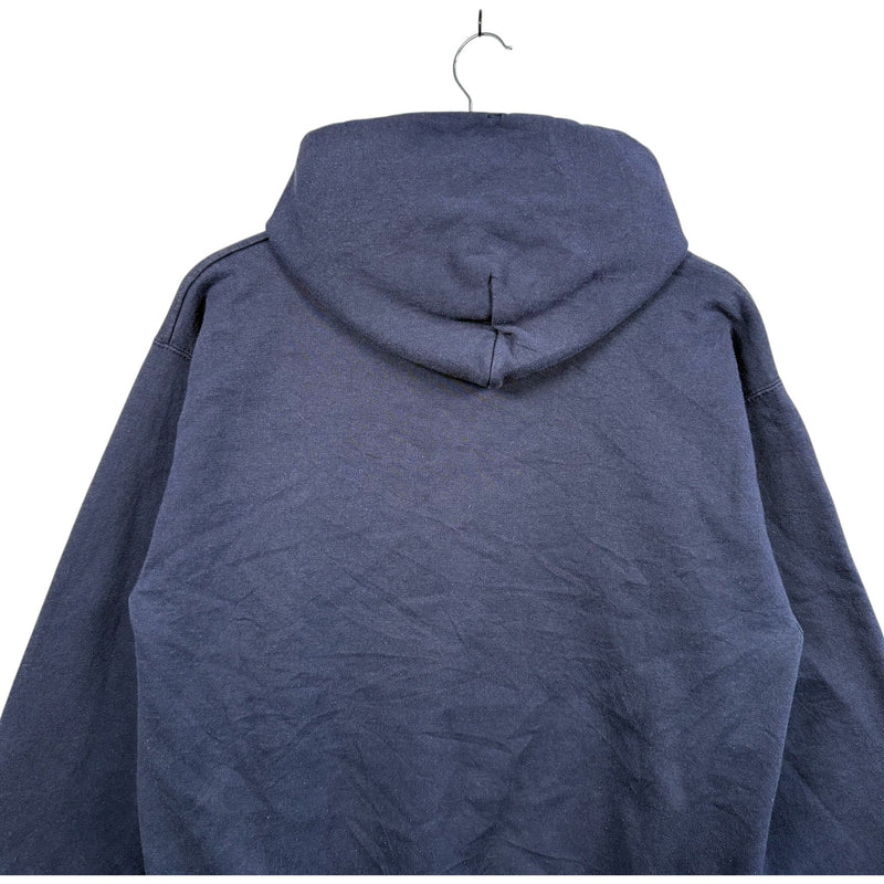 Vintage Champion Georgia Tech Chest Spellout Hoodie