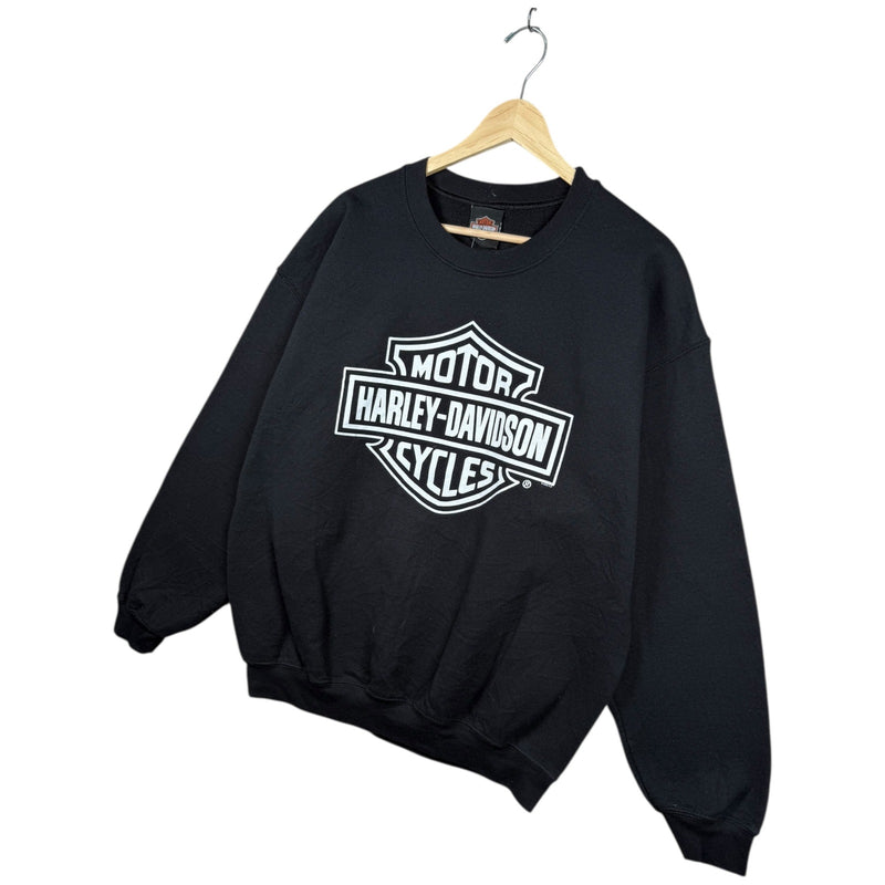 Vintage Harley Davidson Logo Graphic Crewneck