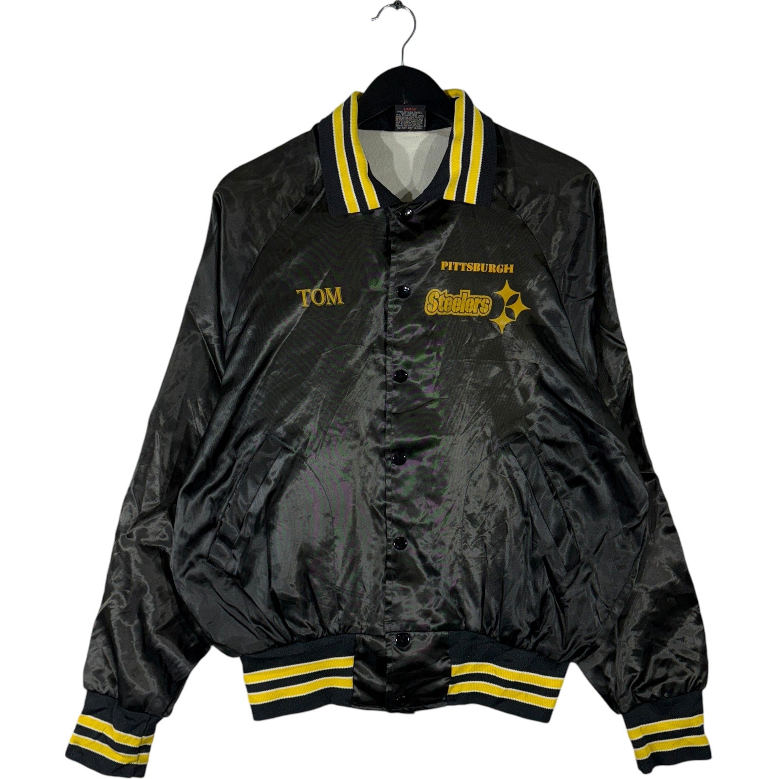 Vintage Pittsburgh Steelers NFL Satin Jacket