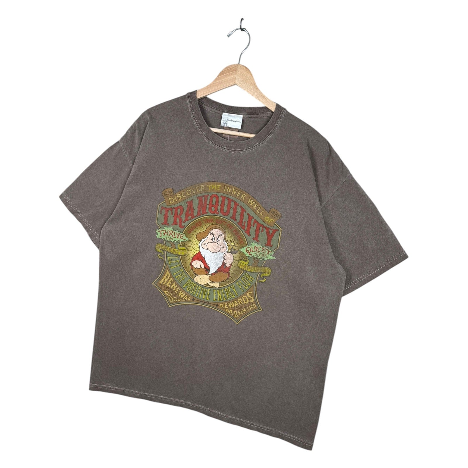 Vintage Disney Grumpy Tranquility Graphic T-Shirt